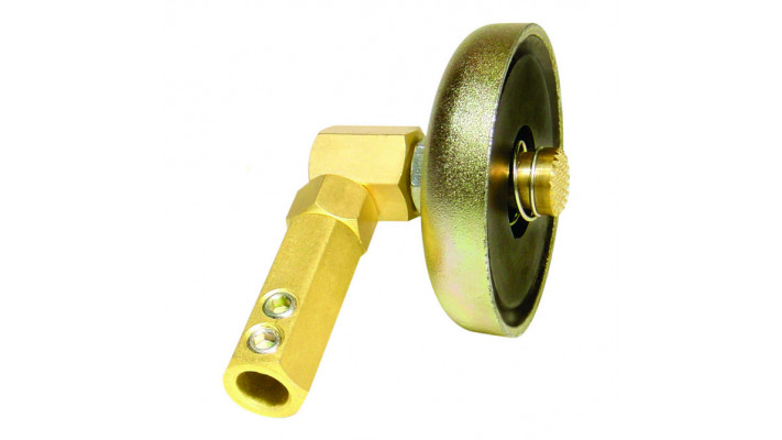 Magnetic rotary ground clamp
